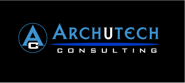 Archutech Consulting's new logo - a large circled A contains a nested c next to which is the word Archutech.  Below this is a smaller consulting.