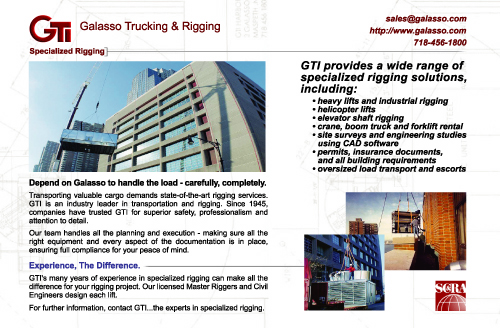 Galasso print ad. Galasso print ad.